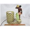 Image 3 : 1950'S TV LAMP HAWAIIAN THEME NO DAMAGE