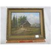 Image 2 : FRAMED NAIVE OIL PAINTING