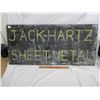 Image 3 : JACK HARTZ SHEET METAL HAND MADE SIGN