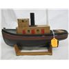 Image 2 : VINTAGE WOODEN TUG BOAT MODEL