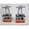 Image 2 : VINTAGE LEHMAN RIGI DUO CABLE CAR TOY WITH BOX