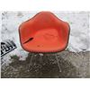 Image 1 : 1960'S MID CENTURY HERMAN MILLER ORANGE CHAIR