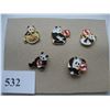 Image 2 : PANDA PINS - LOT OF 27 DIFFERENT