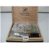 Image 1 : COSTUME JEWELRY LOT - FULL CIGAR BOX