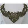 Image 2 : COSTUME JEWELRY NECKLACE - FILIGREE DESIGN