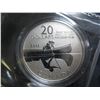 Image 2 : 2011 CANADIAN $20 SILVER COIN - .9999 PURE SILVER - CANOE