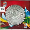 Image 1 : 2015 CANADIAN $20 SILVER COIN - .9999 PURE SILVER - FIFA