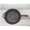 Image 3 : 3 INCH DEEP CAST IRON FRYING PAN