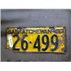 Image 1 : 1933 SASK LICENSE PLATE
