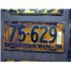 Image 1 : 1936 SASK LICENSE PLATE