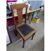 Image 2 : 1920'S-30'S OAK DINING ROOM CHAIR