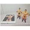 Image 4 : RANDY ORTON SIGNED PICTURE AND 2 FIGURES
