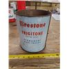Image 1 : FIRESTONE GALLON ANTIFREEZE CAN