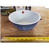 Image 1 : VINTAGE BLUE PYREX MIXING BOWL 2.5L SIZE