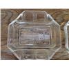 Image 2 : 3 X GLASS ASHTRAYS