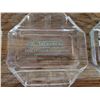 Image 3 : 3 X GLASS ASHTRAYS