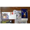 Image 5 : BAG OF CANADIAN STAMPS, INCLUDES WORLDWIDE STAMPS, COINS AND BOOKS