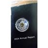 Image 2 : CANADA 2004 ANNUAL REPORT FROM THE ROYAL MINT W/ A GOLD 1$ POPPY