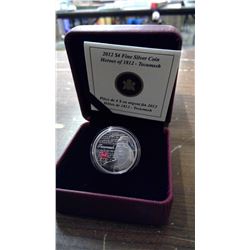 CANADA 2012 4$ WAR OF 1812 TECUMSEH