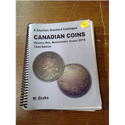 CHARLTON VOLUME 1 NUMISMATIC ISSUES 2019 CANADA COINS