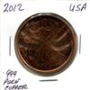 Image 1 : 2012 WALKING LIBERTY COPPER ROUND
