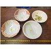 Image 1 : 4 LARGE CERAMIC MIXING BOWLS 3 JAPAN 1 ENGLAND