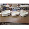 Image 2 : MATCHING SET OF 3 PYREX BAKING DISHES