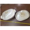 Image 4 : MATCHING SET OF 3 PYREX BAKING DISHES
