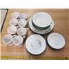 Image 1 : DISHES- CORELLE/CORNING LG/MD/SM PLATES & BOWLS AS WELL AS SERVING DISH