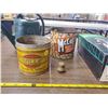 Image 3 : MISC. ANTIUES TOBACCO TIN, MCCOLLS PEANUT BUTTER TIN, ALADDIN LAMP CAP