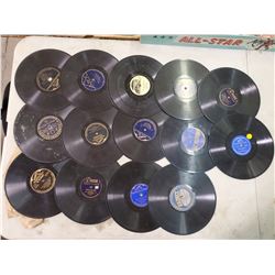 14 78 RPM SINGLES