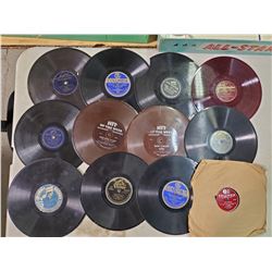 12 78 RPM SINGLES