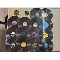 16 78 RPM SINGLES