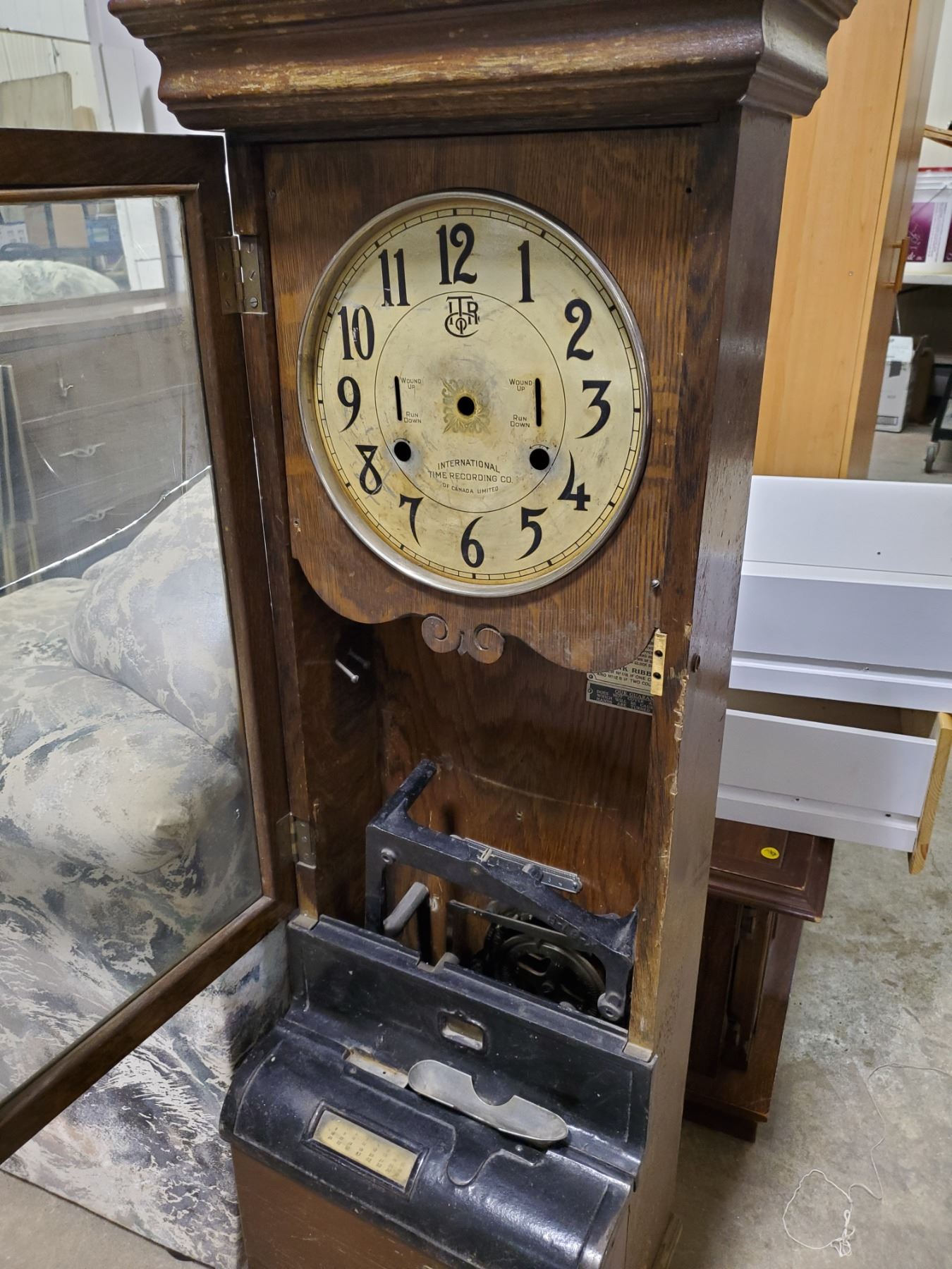 INTERNATIONAL TIME RECORDING CO TIME CLOCK international-time-recording-co-time-clock