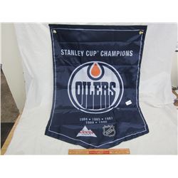 MOLSON OILERS BANNER