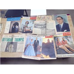 Vintage Newspapers- Star Weekly, Prince Albert Daily Herald