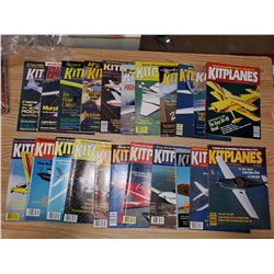 LOT OF KITPLANES MAGAZINES