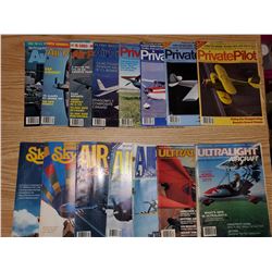 LOT OF AIRCRAFT MAGAZINES
