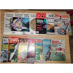 LOT OF POPULAR MECHANICS & SCIENCE MAGAZINES