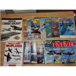 LOT OF AVIATION & AIRCRAFT MAGAZINES