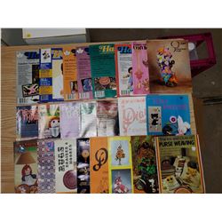 LOT OF CRAFTING MAGAZINES (KNITTING, CROCHETING)