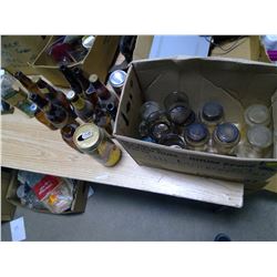 Box of Bottles and Glasses