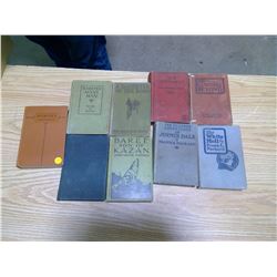 Books from the 1920's-30's