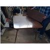 Image 2 : Table w/Leaf 1970's (Top: 30"x47.5" Height: 29")