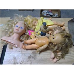 Lot of Dolls