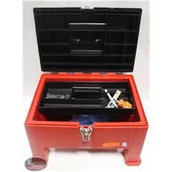 K31) BAILIFF SEIZURE: ULINE RED PLASTIC PORTABLE