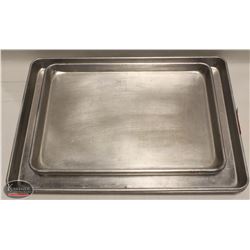 K41) BAILIFF SEIZURE: LOT OF 5 ALUMINUM SHEET PANS