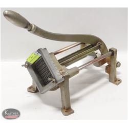 WALL MOUNT FRENCH FRY CUTTER