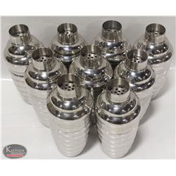 BOX OF 9 MARTINI SHAKERS