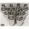 Image 1 : BOX OF 9 MARTINI SHAKERS